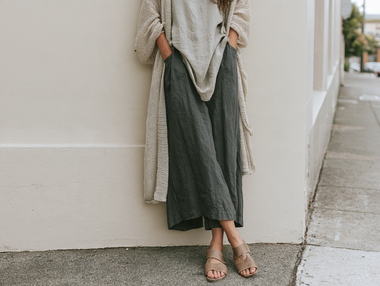 How To Layer The Lagenlook Style With Secondhand Pieces