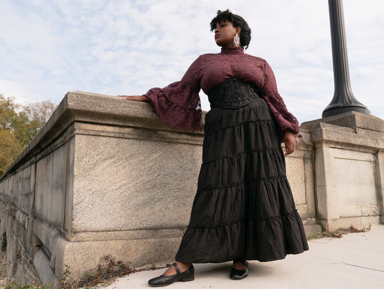 How To Build A Plus Size Witchy Capsule Wardrobe For Fall