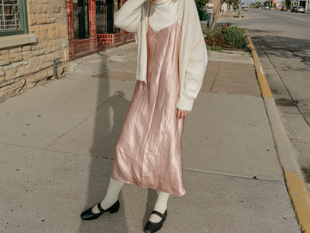 How To Layer Coquette Fall Outfits When It Actually Gets Cold